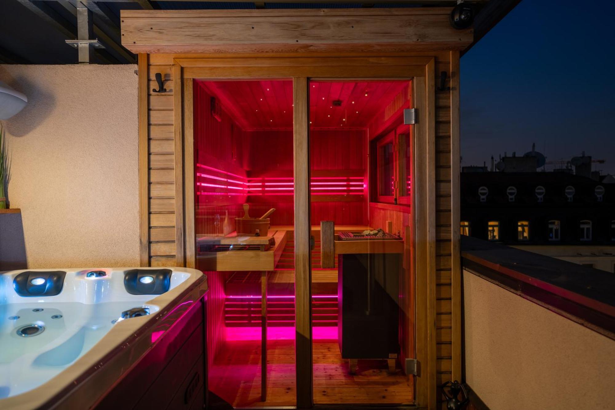 Luxury Rooftop Appartment With Fantastic Views Prague Exterior photo